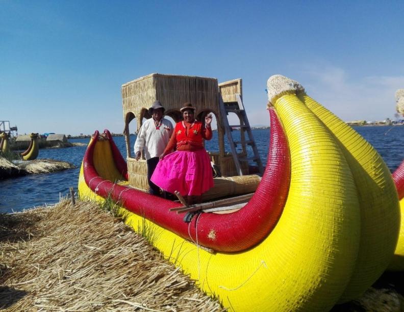 פונו Uros Maya Lodge מראה חיצוני תמונה