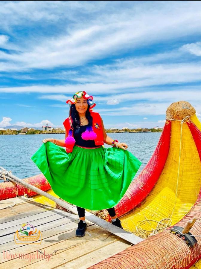 פונו Uros Maya Lodge מראה חיצוני תמונה