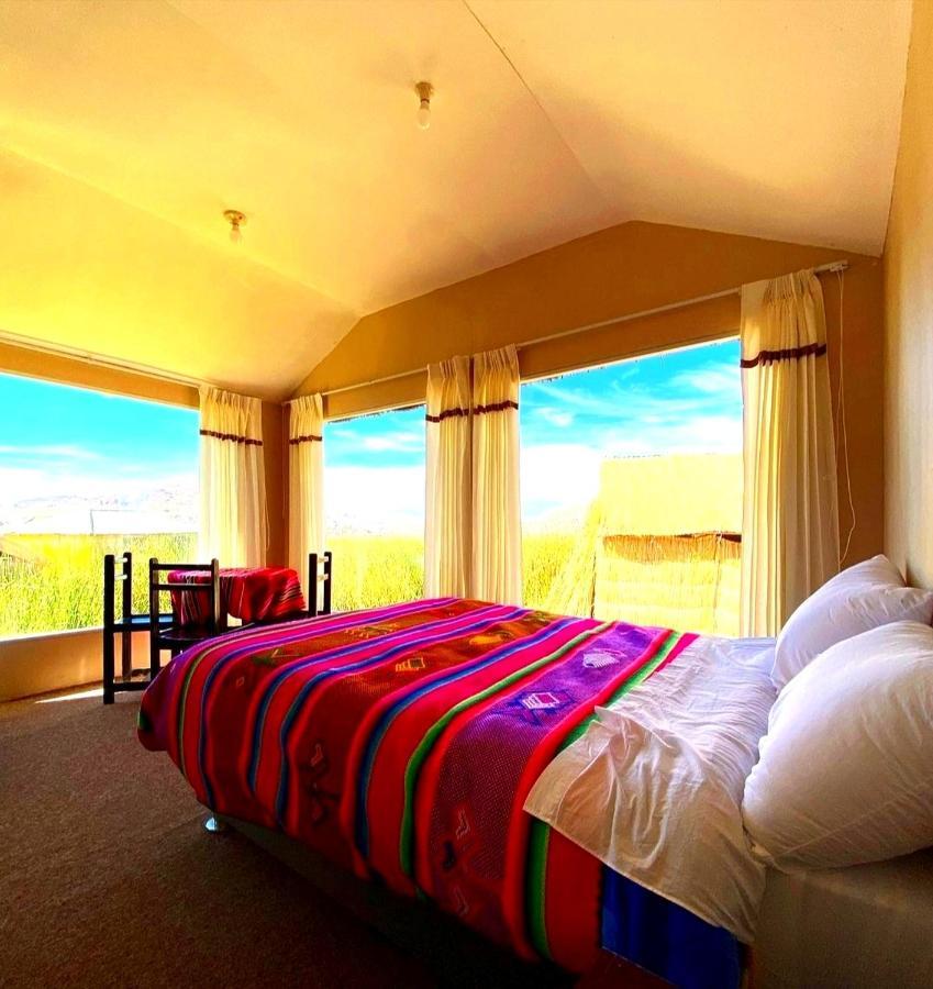 פונו Uros Maya Lodge מראה חיצוני תמונה
