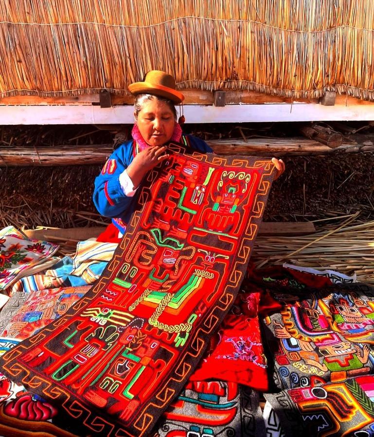 פונו Uros Maya Lodge מראה חיצוני תמונה