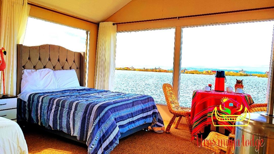 פונו Uros Maya Lodge מראה חיצוני תמונה