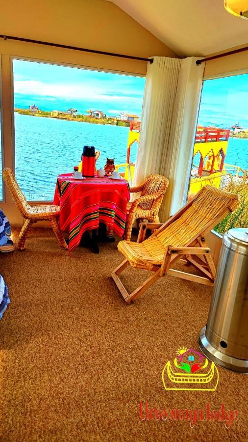 פונו Uros Maya Lodge מראה חיצוני תמונה