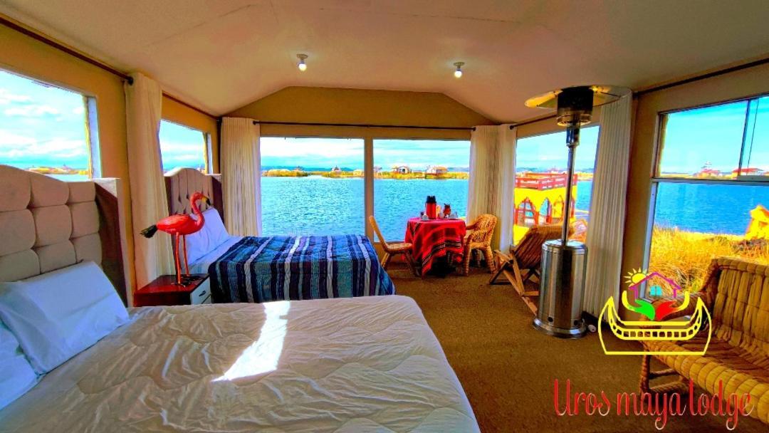 פונו Uros Maya Lodge מראה חיצוני תמונה