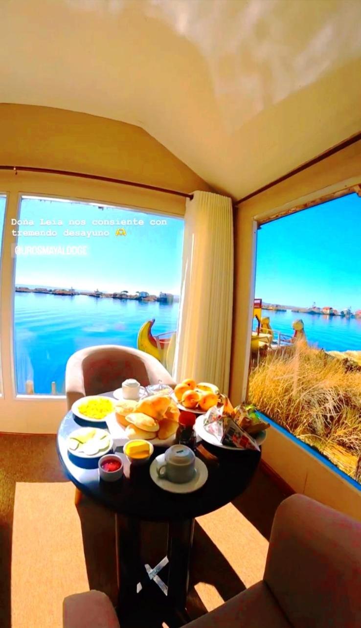 פונו Uros Maya Lodge מראה חיצוני תמונה