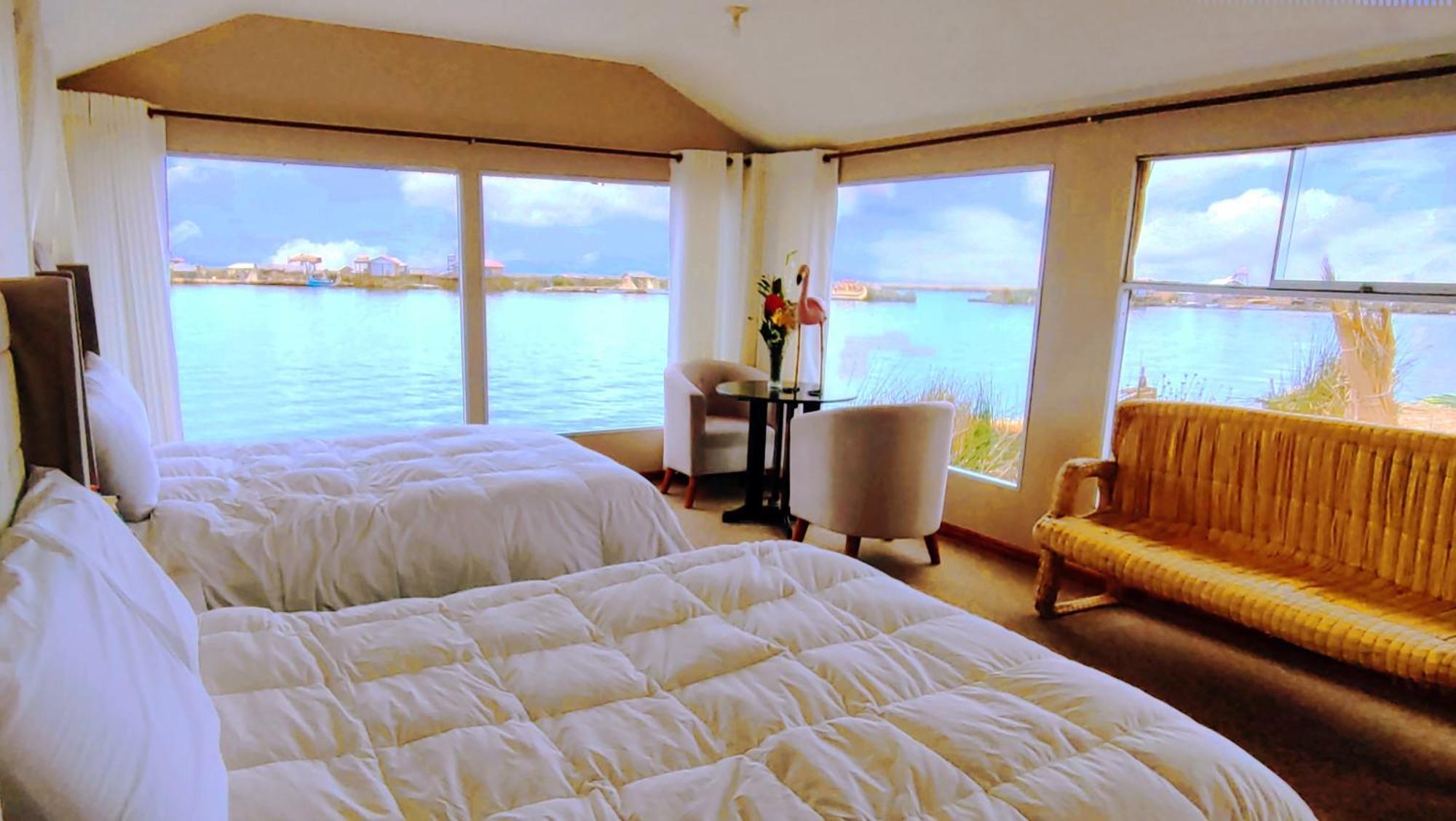 פונו Uros Maya Lodge מראה חיצוני תמונה