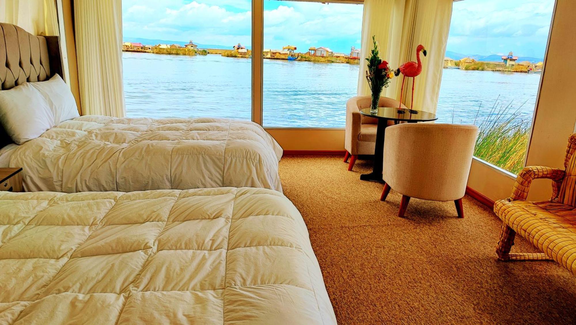פונו Uros Maya Lodge מראה חיצוני תמונה