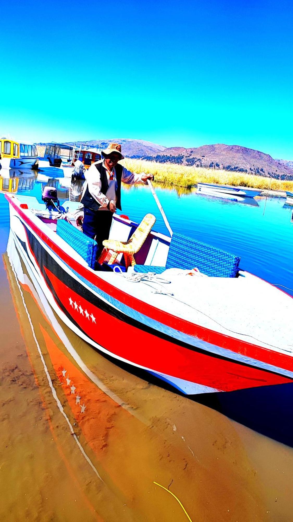 פונו Uros Maya Lodge מראה חיצוני תמונה