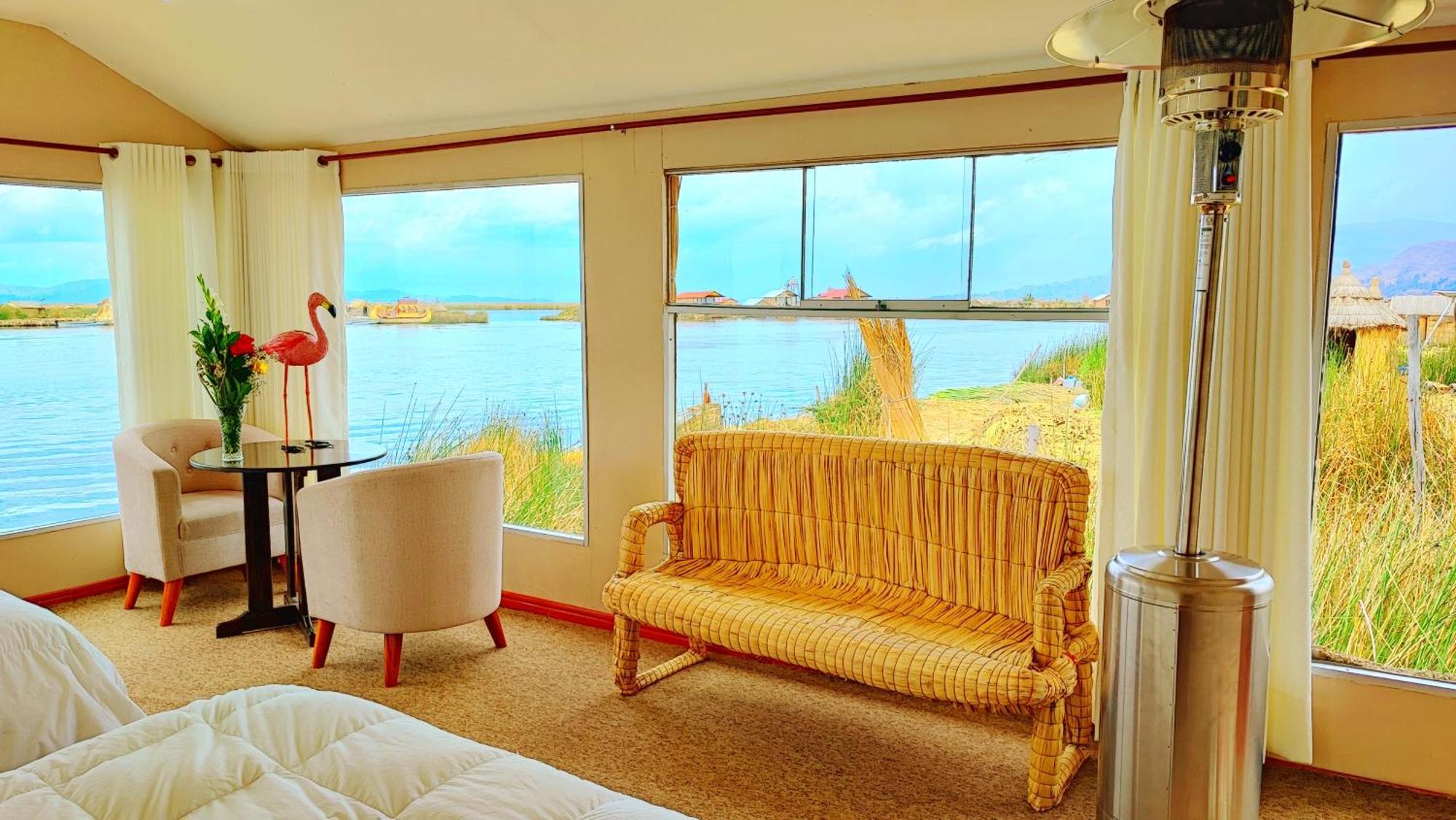 פונו Uros Maya Lodge מראה חיצוני תמונה